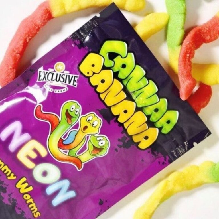 Neon Gummy Worms Gummy Thc Club Houston 9964